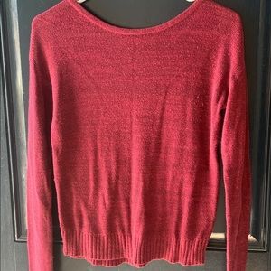 Burgundy Sweater